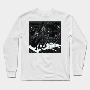 Get Fired Up for Jazz Day: Let the Music Ignite Your Soul! Long Sleeve T-Shirt